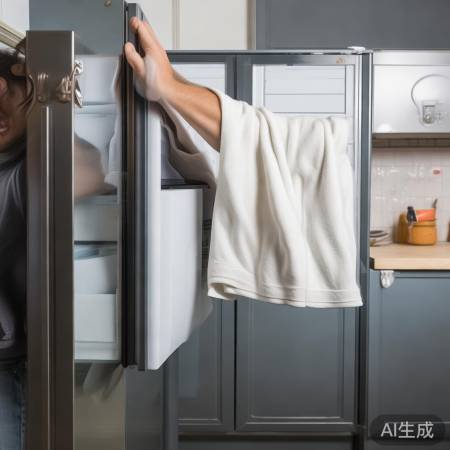 “冰箱门关紧,湿毛巾减冷气”
