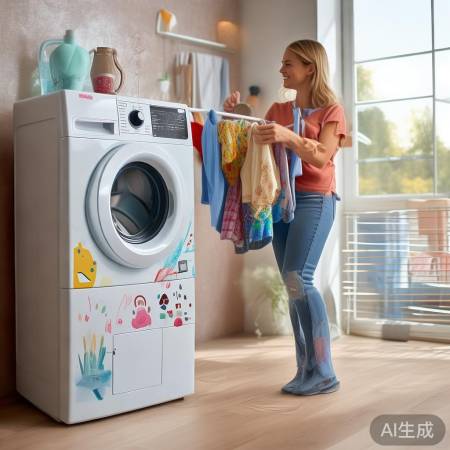 “省心省力儿童洗衣机”