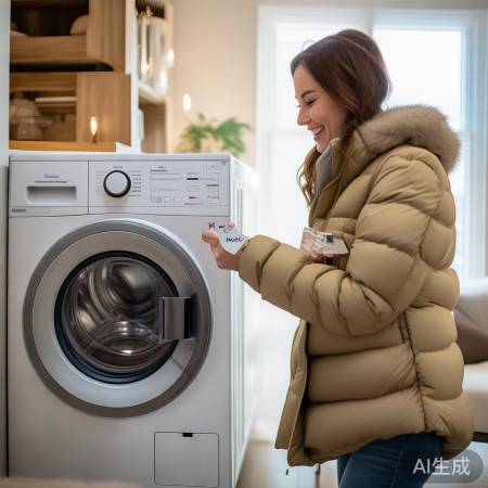 羽绒服清洗很简单