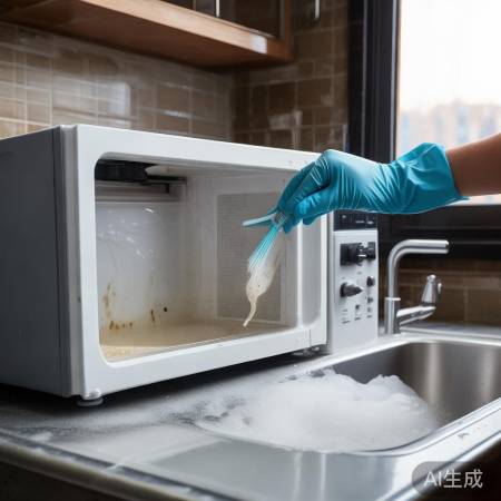 “白醋/柠檬酸除垢,浸泡消水垢