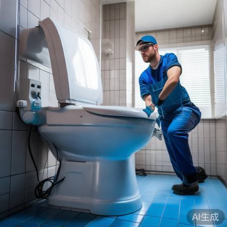 检查马桶电源线