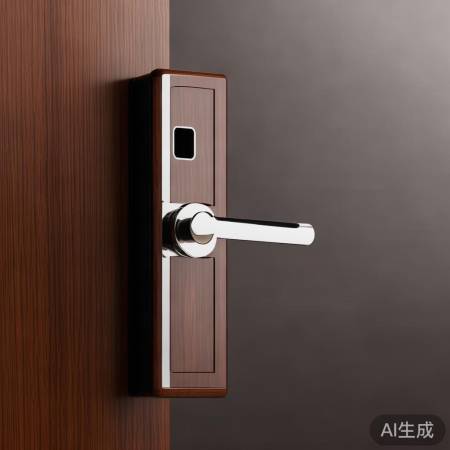 幻影指纹锁,简约低调易安装