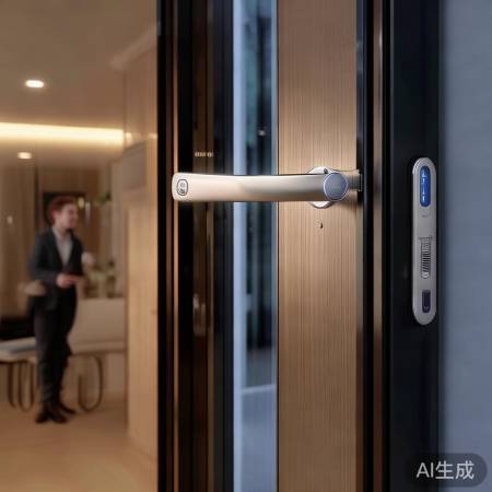 “指纹锁,远程锁家无忧”