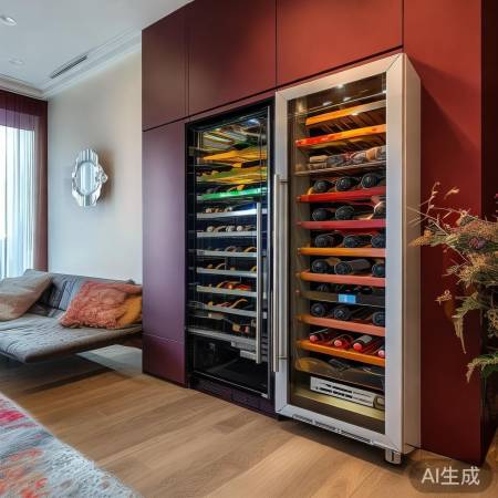 红酒柜：嵌入式与独立式，哪种更符合现代家居风格？
