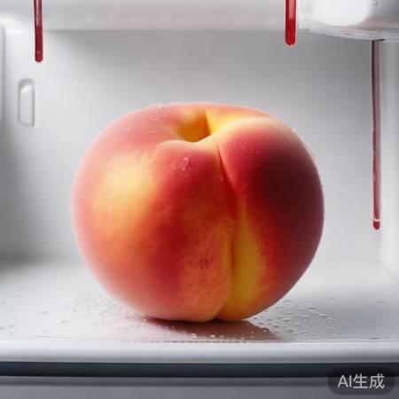 桃子放冰箱后为何不甜了？揭秘保鲜与口感的关系