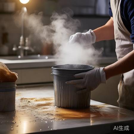 热水清洗油烟机，水温适中