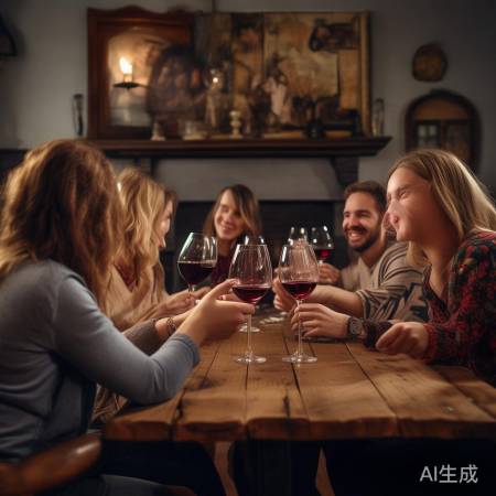 共享美酒，情谊更浓