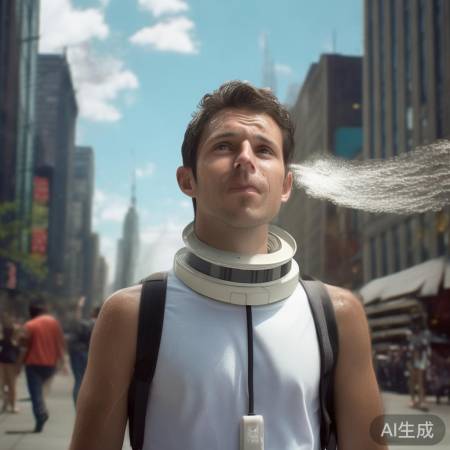 清凉一夏，挂脖子上的小空调，夏日出行必备神器