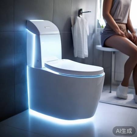 智能马桶盖使用简便，保持卫生习