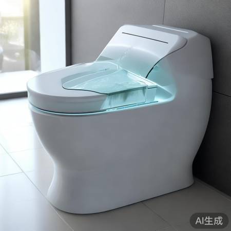 智能马桶封闭防菌，自动清洗卫生