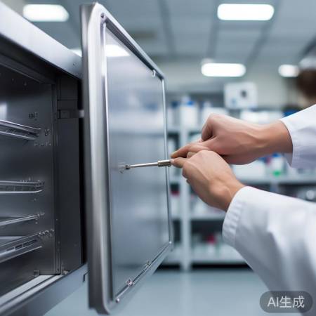 检查连接件，防消毒柜晃动