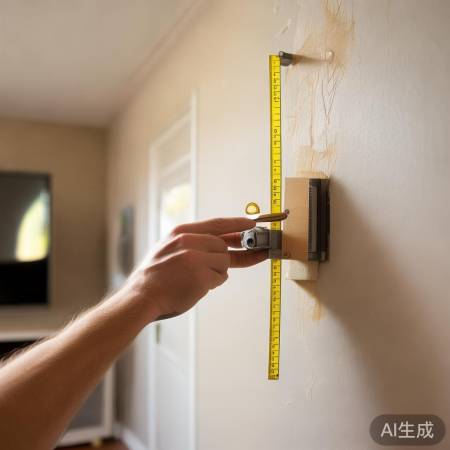 挂电视前先测墙承重