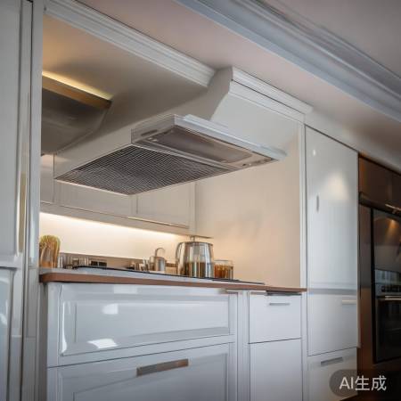 排烟管藏好，美观又统一