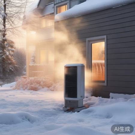 白银空气能热泵抗低温强
