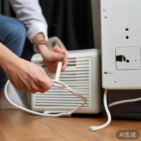 检查空调电源线