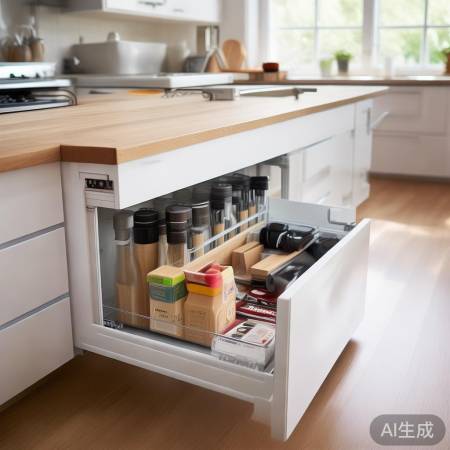 人性化收纳架，轻松拿取。