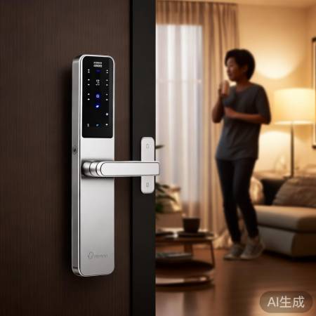 小米指纹锁LED智能门锁：安全便捷生活新选择