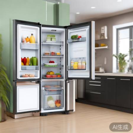 “美菱冰箱BCD560WBK，