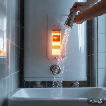 热水器自动停，享受温暖水