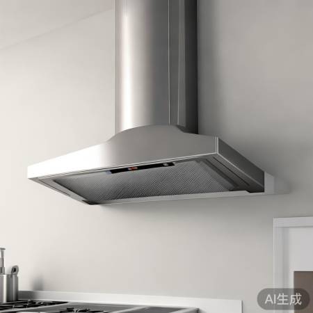 “8803油烟机，简约质感”