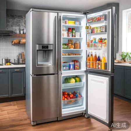 松下830宽冰箱：大容量家电，家居生活新选择