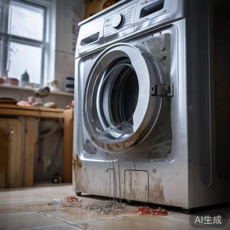 检查洗衣机排水泵