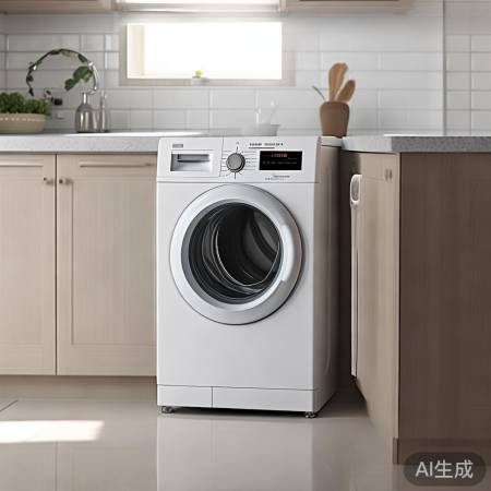 “标准型洗衣机，适中尺寸”