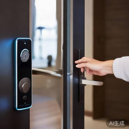 新一代智能生活：移动指纹锁，安全便捷一触即达