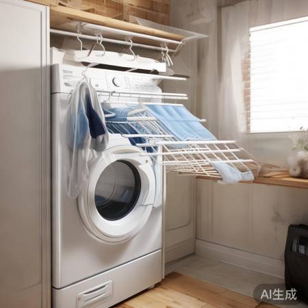 洗衣机干衣机抽拉板：告别晾晒烦恼，轻松享受生活