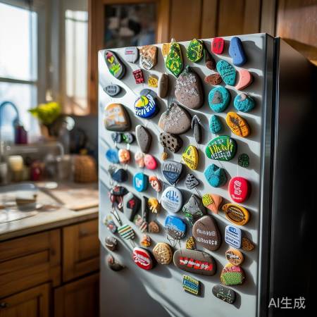 冰岛火山石冰箱贴走红网络