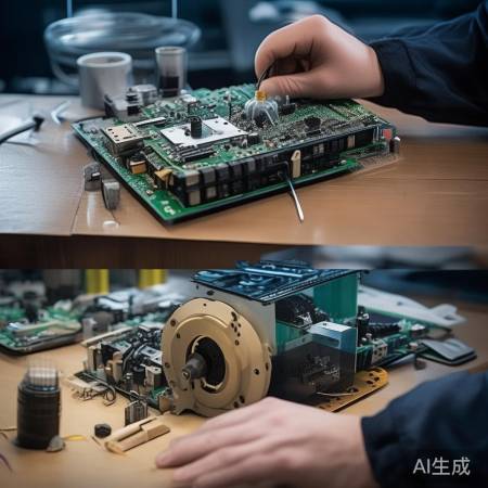 电路板拆解不复杂，小心别损坏元