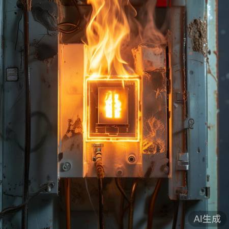 “误操作导致漏电开关过热”