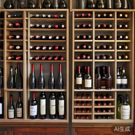 酒柜新主张：红酒与白酒摆设，哪款更能提升格调？