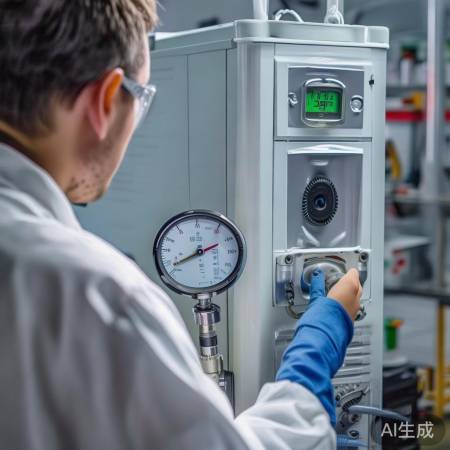 空调加氟压力测量