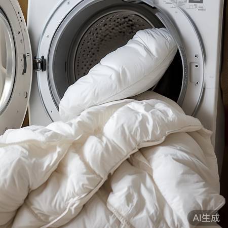空调被是否可以直接用洗衣机清洗？