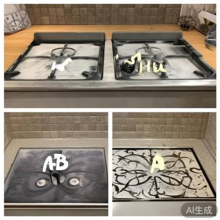 A款易清洁，B款需耐心