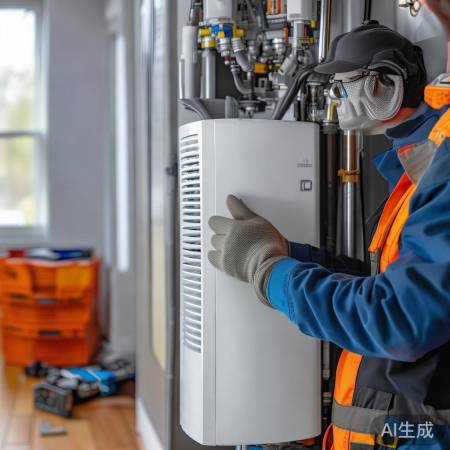 壁挂炉安装注意安全，维护滤网延