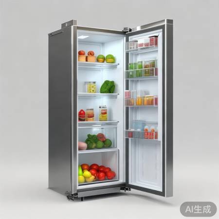 海尔215风冷无霜冰箱：全新科技，尽享便捷生活