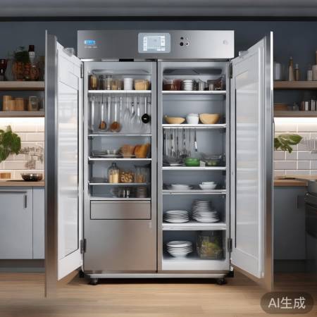 美的消毒柜消毒标志，家居健康必备神器