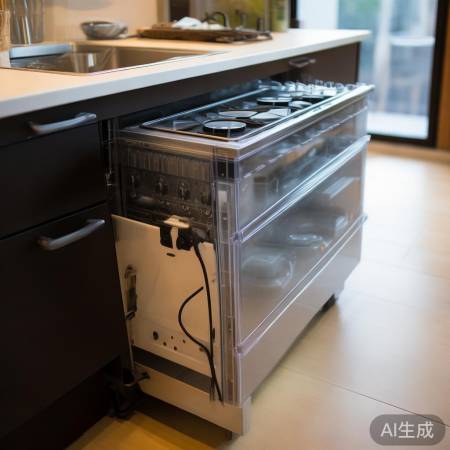 方太集成灶维修一站通讲解，红日集成灶电源位置详解