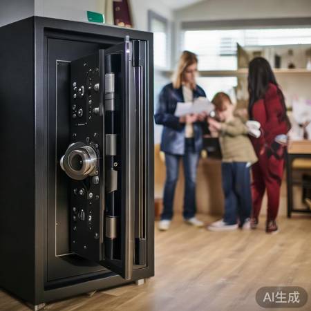 保险柜解锁，防范意识重要