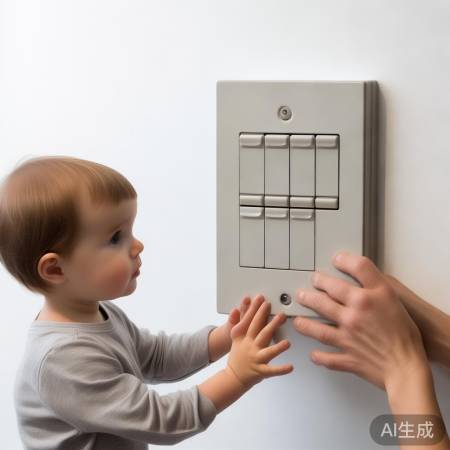 注意儿童远离开关