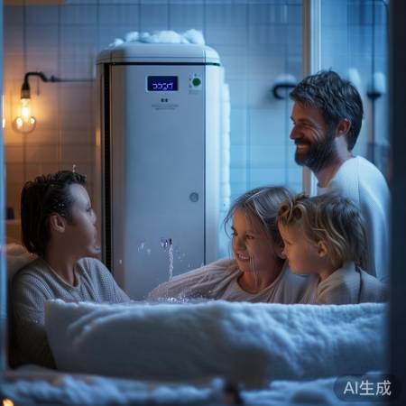 拥抱空气能，温暖如春洗浴