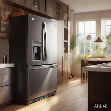 LG冰箱，原装进口，点赞分享！