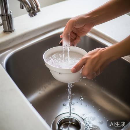 冲洗内桶至水清