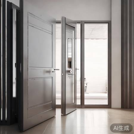 群喜防盗门专业修复热线教你，极窄边框双层防盗门尺寸揭秘