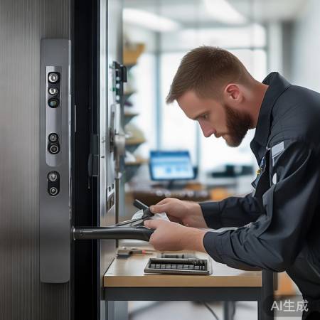 专业认证，严格三检一保，指纹锁