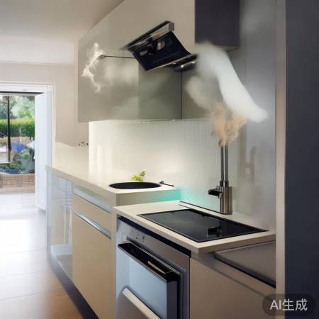 集成灶靠墙安装，油烟不扰人