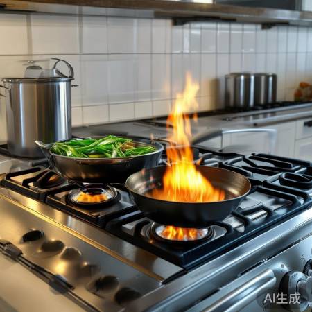 高效节能燃气灶