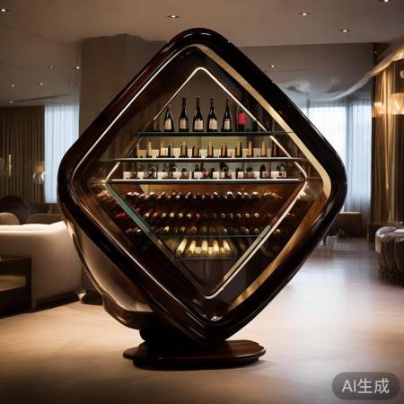 萤石酒柜热线支持详述-菱形红酒柜，优雅生活新选择